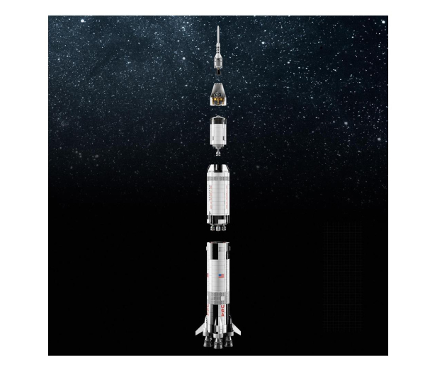 LEGO Ideas 92176 Rakieta NASA Apollo Saturn V - 1011122 - zdjęcie 4